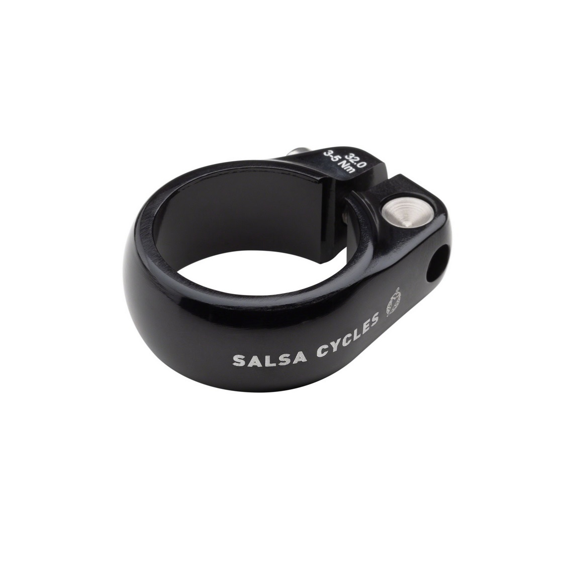 SALSA LIP-LOCK SEAT CLAMP, BLACK, 32.0