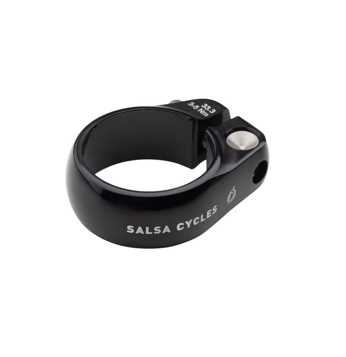 SALSA LIP-LOCK SEAT CLAMP, BLACK, 33.3 SALSA LIP-LOCK SEAT CLAMP, BLACK, 33.3