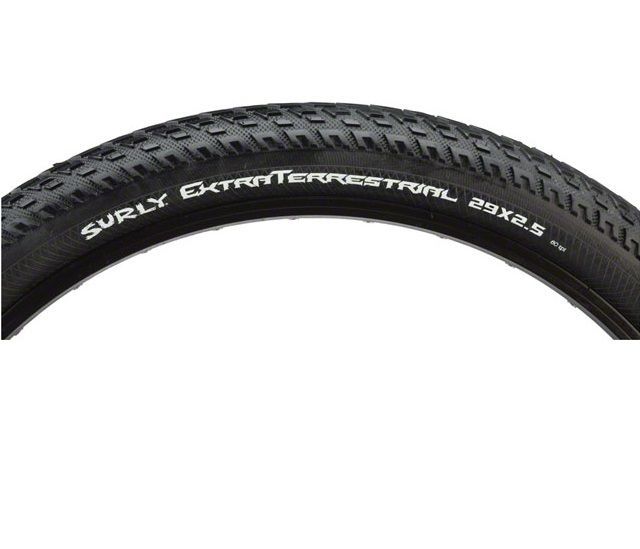 SURLY EXTRATERRESTRIAL FOLDING TIRE, 29X2.50", 64-622, 60TPI, TUBELESS READY SURLY EXTRATERRESTRIAL FOLDING TIRE, 29X2.50", 64-622, 60TPI, TUBELESS READY