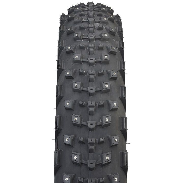 45NRTH DILLINGER 4 FOLDING TIRE, 26X4.2", 112-559, 168 KONKAVE ALUMINIUM-KARBID STUDS, 60TPI 45NRTH DILLINGER 4 FOLDING TIRE, 26X4.2", 112-559, 168 KONKAVE ALUMINIUM-KARBID STUDS, 60TPI