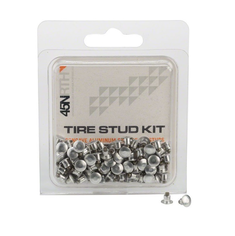 45NRTH CONKAVE ALUMINIUM-CARBID XL STUDS, 100 PCS. 45NRTH CONKAVE ALUMINIUM-CARBID XL STUDS, 100 PCS.