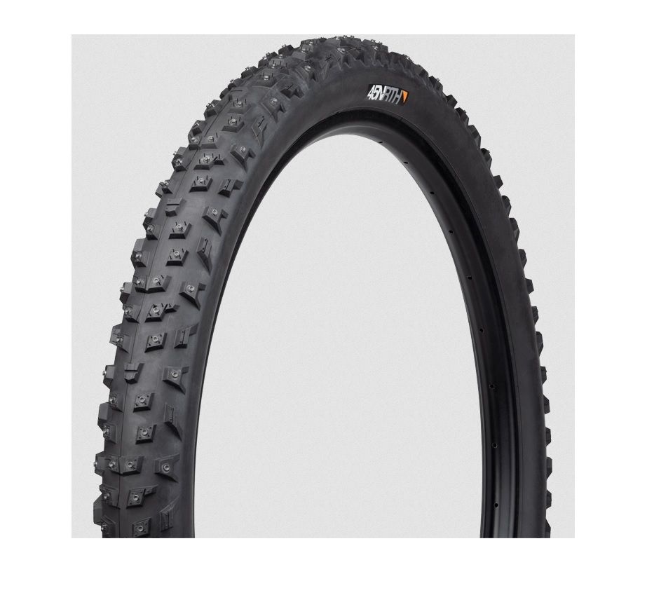 45NRTH WRATHCHILD FOLDING TIRE, 29X2.6", 65-622, 252 KONKAVE KARBID STUDS, 60TPI, TUBELESS READY 45NRTH WRATHCHILD FOLDING TIRE, 29X2.6", 65-622, 252 KONKAVE KARBID STUDS, 60TPI, TUBELESS READY