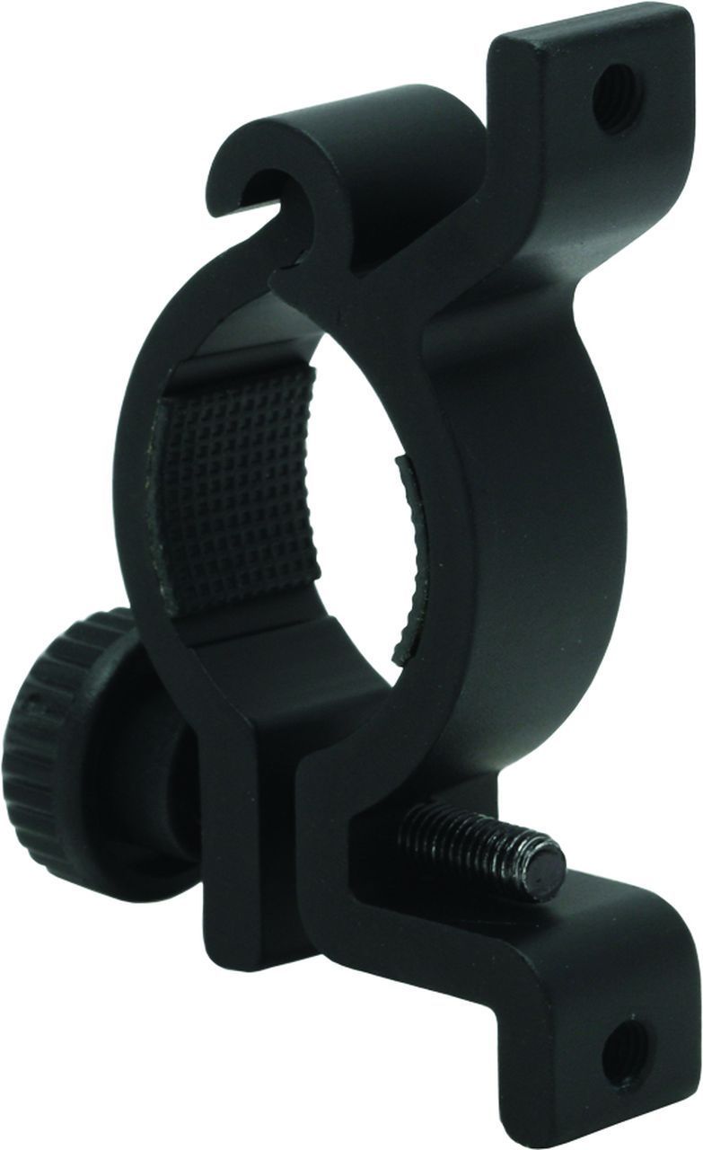 PROBLEM SOLVERS CLAMP-ON WATER BOTTLE MOUNT, 22.2-25.4MM, BLACK PROBLEM SOLVERS CLAMP-ON WATER BOTTLE MOUNT, 22.2-25.4MM, BLACK