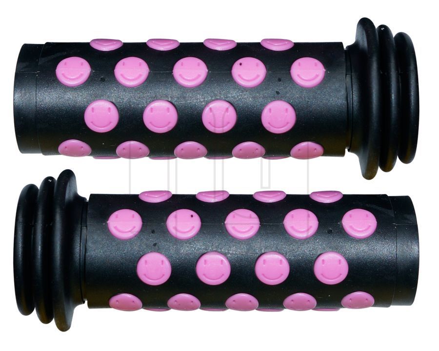 NG SPORTS SMILE KIDS GRIP, 103/30MM, BLACK/PINK NG SPORTS SMILE KIDS GRIP, 103/30MM, BLACK/PINK