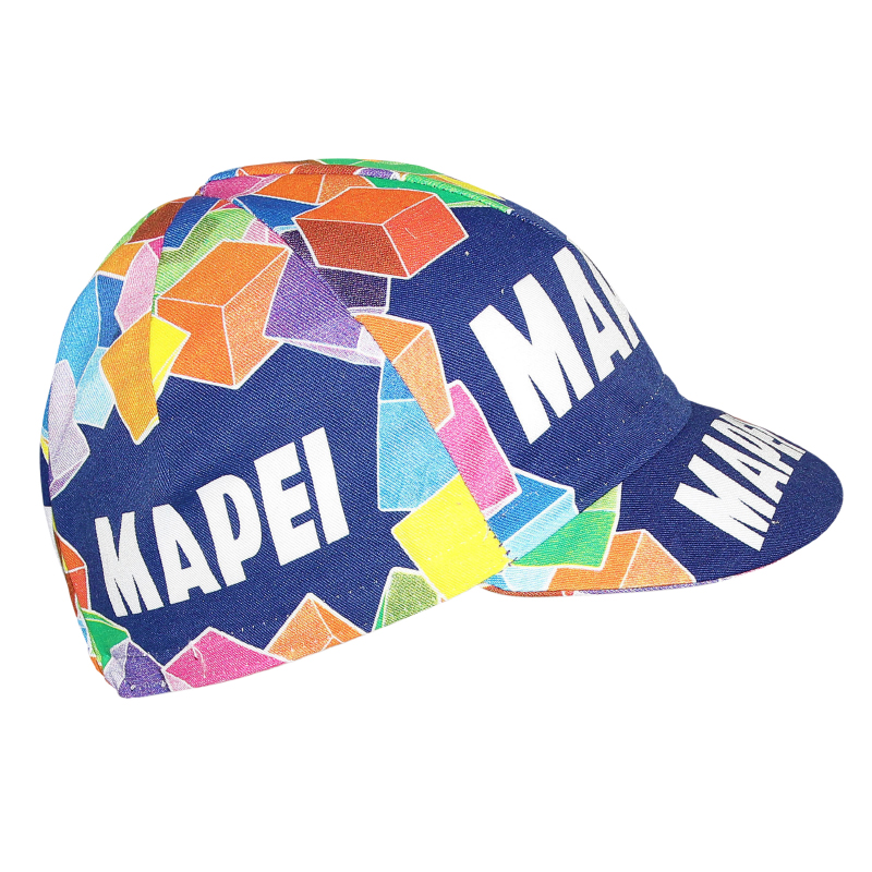 CASQUETTE VELO EQUIPE VINTAGE MAPEI MULTICOLOR CASQUETTE VELO EQUIPE VINTAGE MAPEI MULTICOLOR