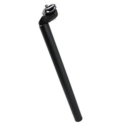 TIGE DE SELLE VTT ALU NOIR MAT DIAM 27.2 L350MM TIGE DE SELLE VTT ALU NOIR MAT DIAM 27.2 L350MM