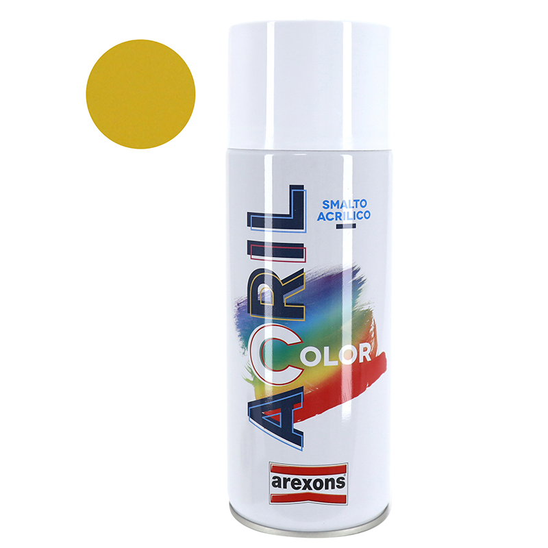 BOMBE DE PEINTURE AREXONS ACRYLIQUE JAUNE COLZA RAL 1021 (AEROSOL 400 ML) (3942) BOMBE DE PEINTURE AREXONS ACRYLIQUE JAUNE COLZA RAL 1021 (AEROSOL 400 ML) (3942)