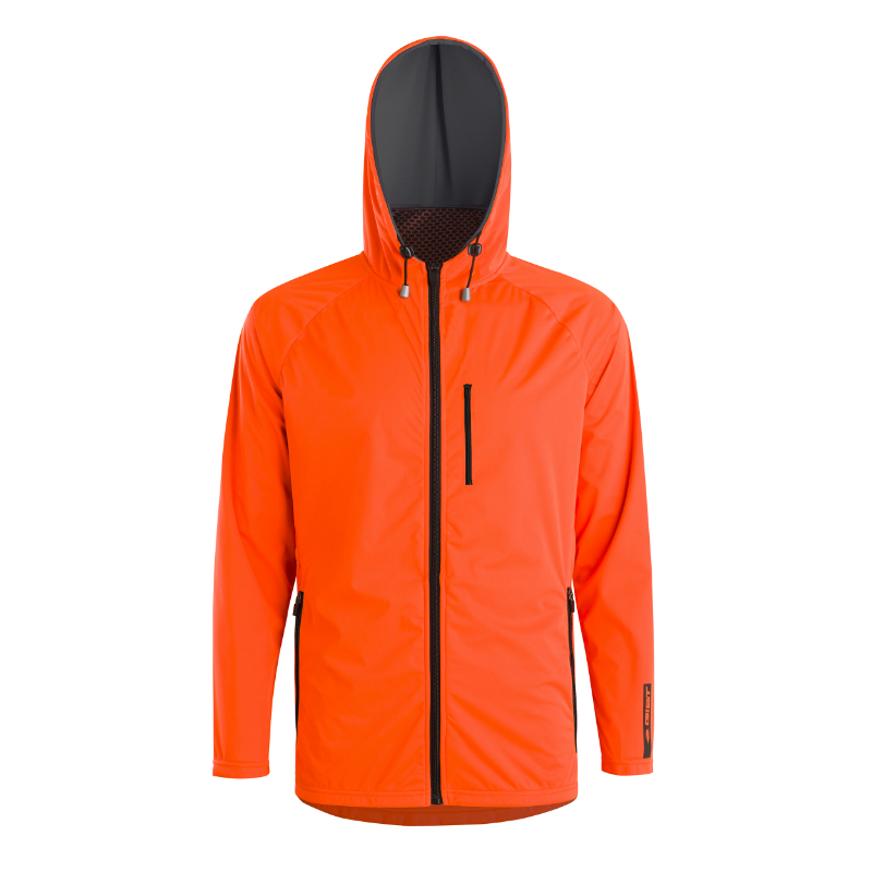 VESTE DE PLUIE ADULTE GIST GIUBBINO WATERPROOF 15 MICRON AVEC CAPUCHE ORANGE L -5276 VESTE DE PLUIE ADULTE GIST GIUBBINO WATERPROOF 15 MICRON AVEC CAPUCHE ORANGE L -5276