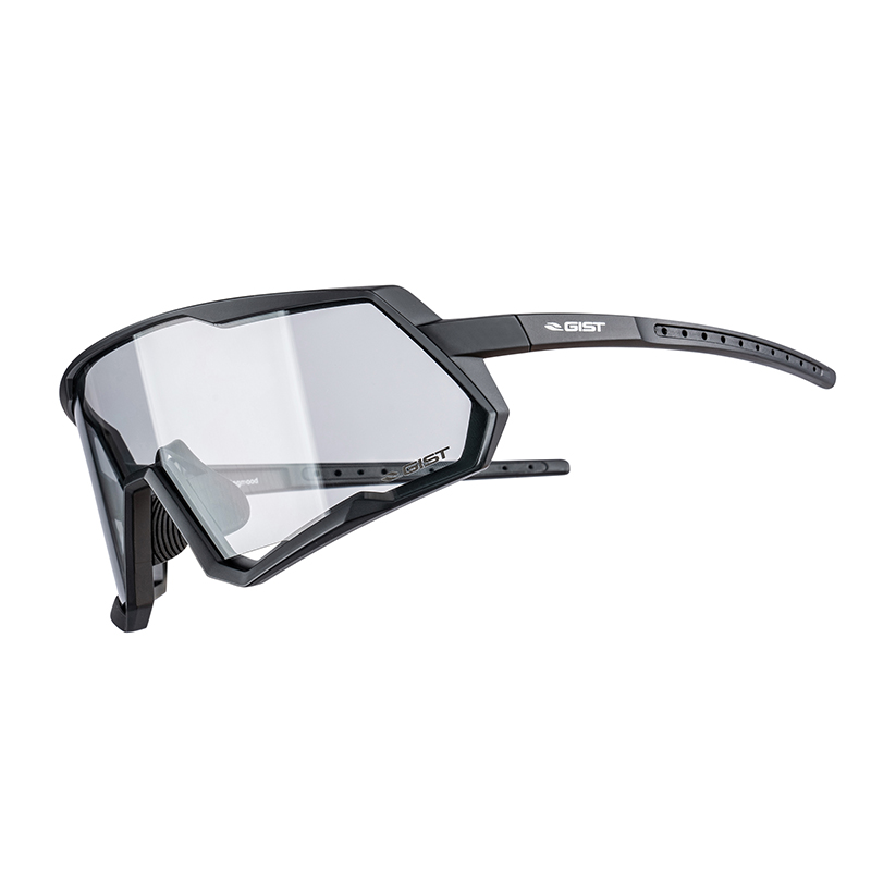 LUNETTES VELO ADULTE GIST MASK MONTURE NOIR VERRES PHOTOCHROMIC VERRES QUI S'ADAPTENT AUTOMATIQUEMENT A LA LUMINOSITE PROTECTION 100% UV - (VERRE CAT 1-3) LUNETTES VELO ADULTE GIST MASK MONTURE NOIR VERRES PHOTOCHROMIC VERRES QUI S'ADAPTENT AUTOMATIQUEMENT A LA LUMINOSITE PROTECTION 100% UV - (VERRE CAT 1-3)