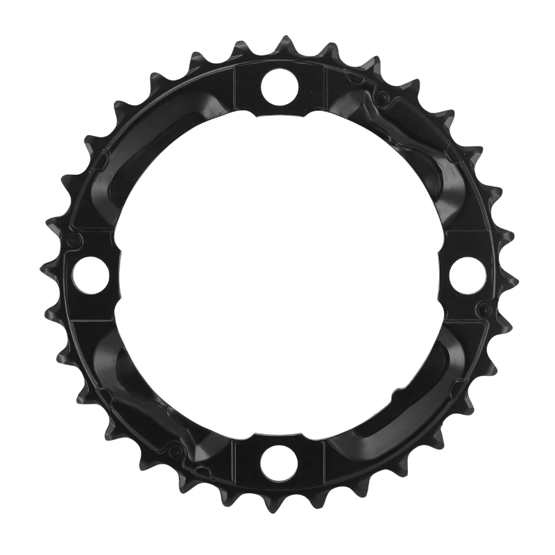 PLATEAU VTT 4BRA D.104 POUR SHIMANO DEORE M590-LX TRIPLE 32DTS MILIEU ORIGINE NOIR 9V. PLATEAU VTT 4BRA D.104 POUR SHIMANO DEORE M590-LX TRIPLE 32DTS MILIEU ORIGINE NOIR 9V.