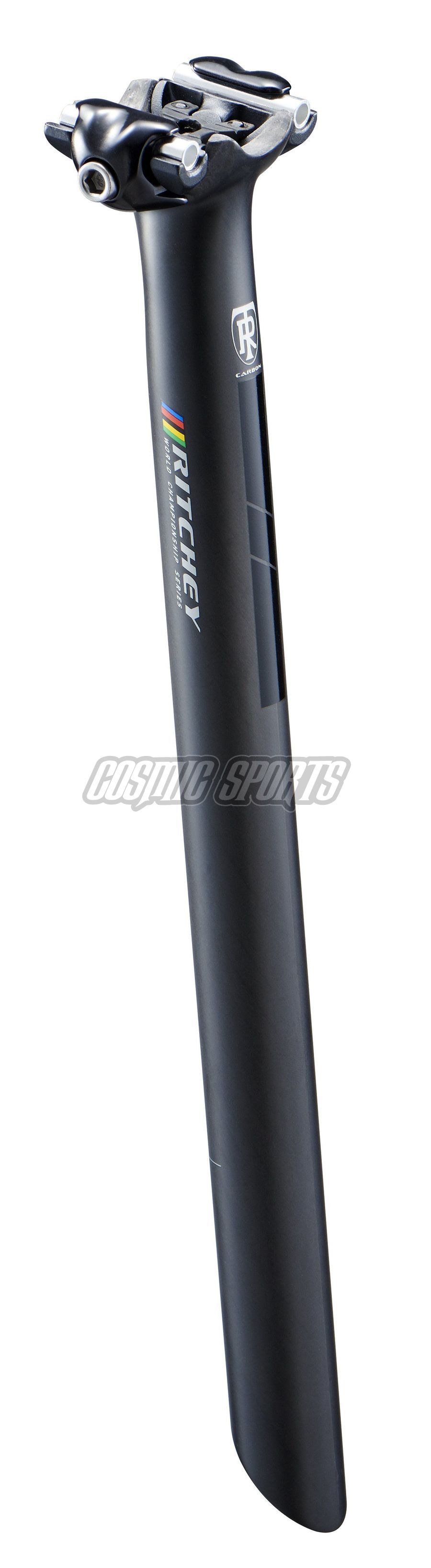 RITCHEY WCS 1-BOLT SEATPOST, 0MM, 27.2X350MM, 7X7MM RAILS, BLATTE RITCHEY WCS 1-BOLT SEATPOST, 0MM, 27.2X350MM, 7X7MM RAILS, BLATTE
