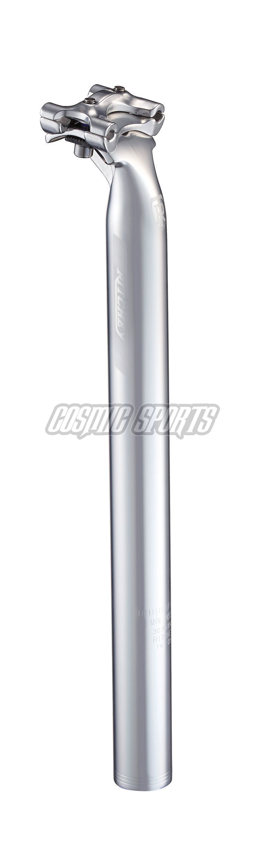 RITCHEY CLASSIC 2-BOLT SEATPOST, 25MM, 350MM, 7X7MM STRUTS, HP SILVER, 27.2 RITCHEY CLASSIC 2-BOLT SEATPOST, 25MM, 350MM, 7X7MM STRUTS, HP SILVER, 27.2