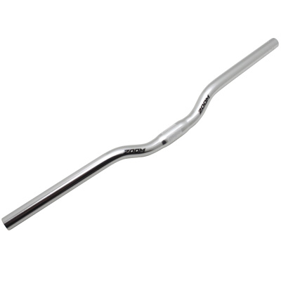 CINTRE VTT DEMI RELEVE P2R ALU KALIN ARGENT 25,4 L600MM HAUTEUR 30MM CINTRE VTT DEMI RELEVE P2R ALU KALIN ARGENT 25,4 L600MM HAUTEUR 30MM