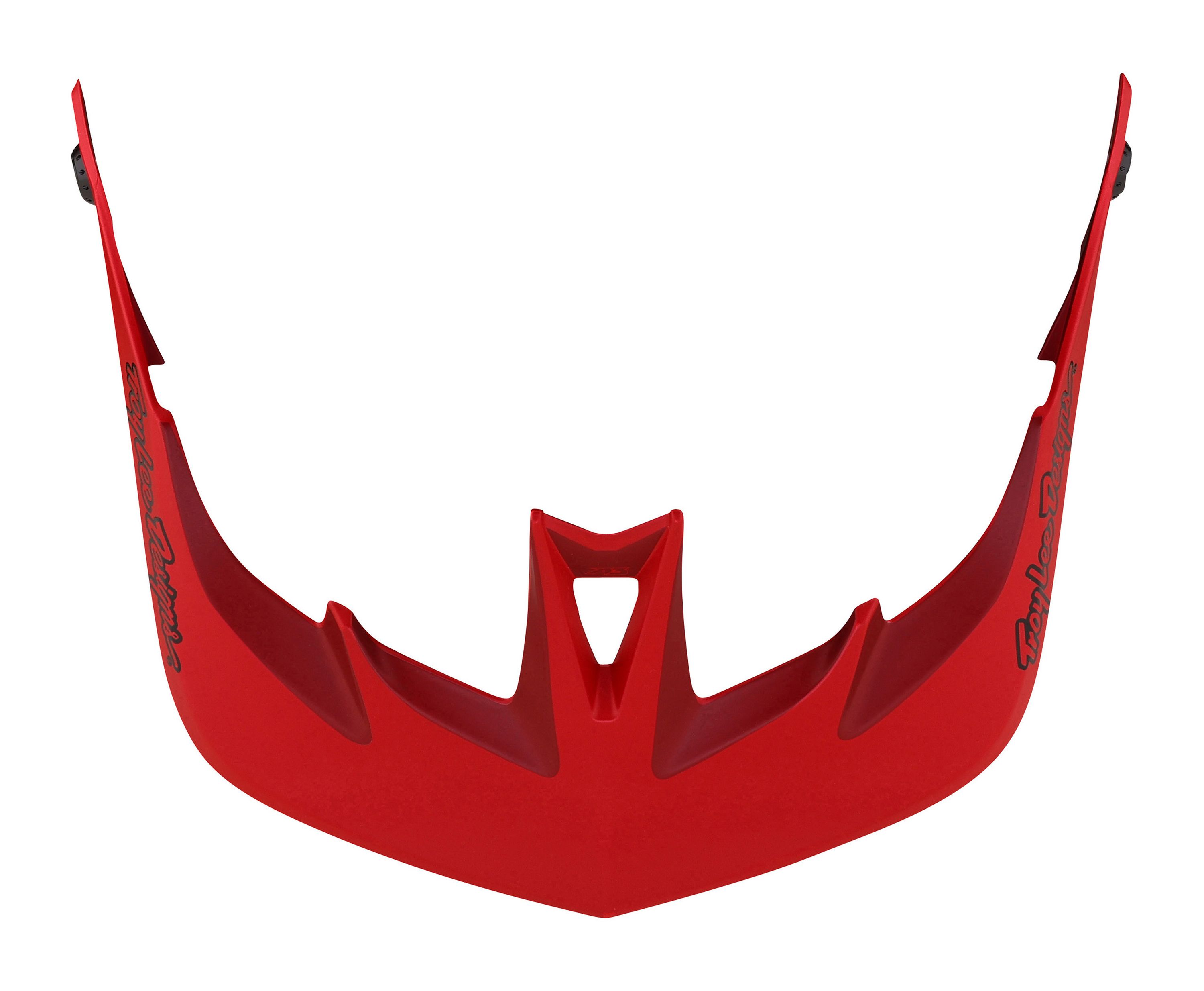 TROY LEE DESIGNS A3 HELMET VISOR, UNO, RED, ONE SIZE TROY LEE DESIGNS A3 HELMET VISOR, UNO, RED, ONE SIZE