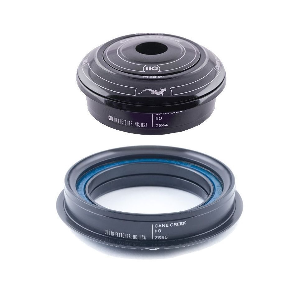 CANE CREEK HELLBENDER 70 TAPERED HEADSET, 1 1/8"-1.5", ZS44/28.6/H8 | ZS56/40, SHORT, BLACK CANE CREEK HELLBENDER 70 TAPERED HEADSET, 1 1/8"-1.5", ZS44/28.6/H8 | ZS56/40, SHORT, BLACK