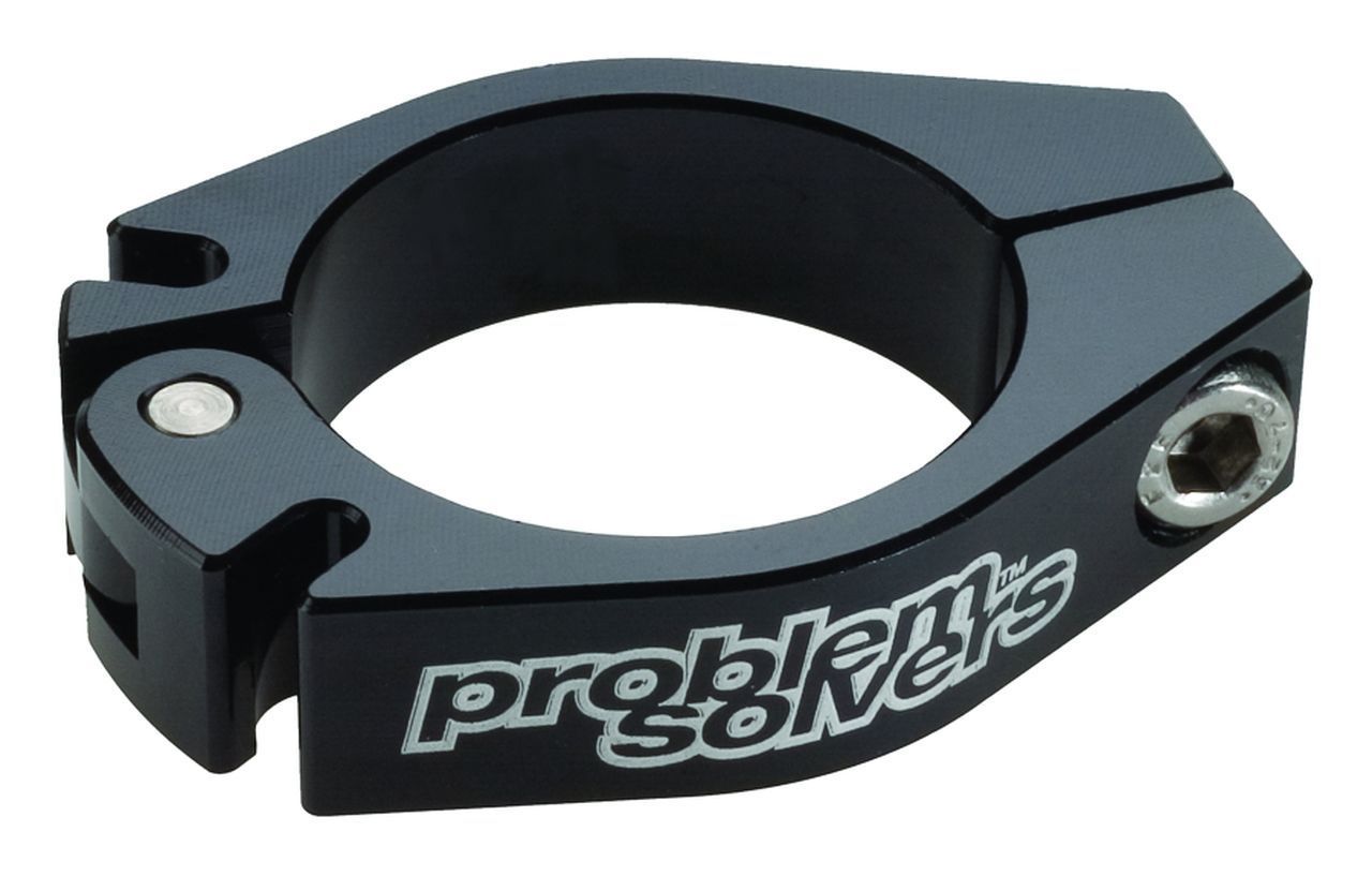 PROBLEM SOLVERS BACKSTOP CABLE GUIDE, 31.8MM/1 1/4", FOR 2 CABLE, BLACK PROBLEM SOLVERS BACKSTOP CABLE GUIDE, 31.8MM/1 1/4", FOR 2 CABLE, BLACK