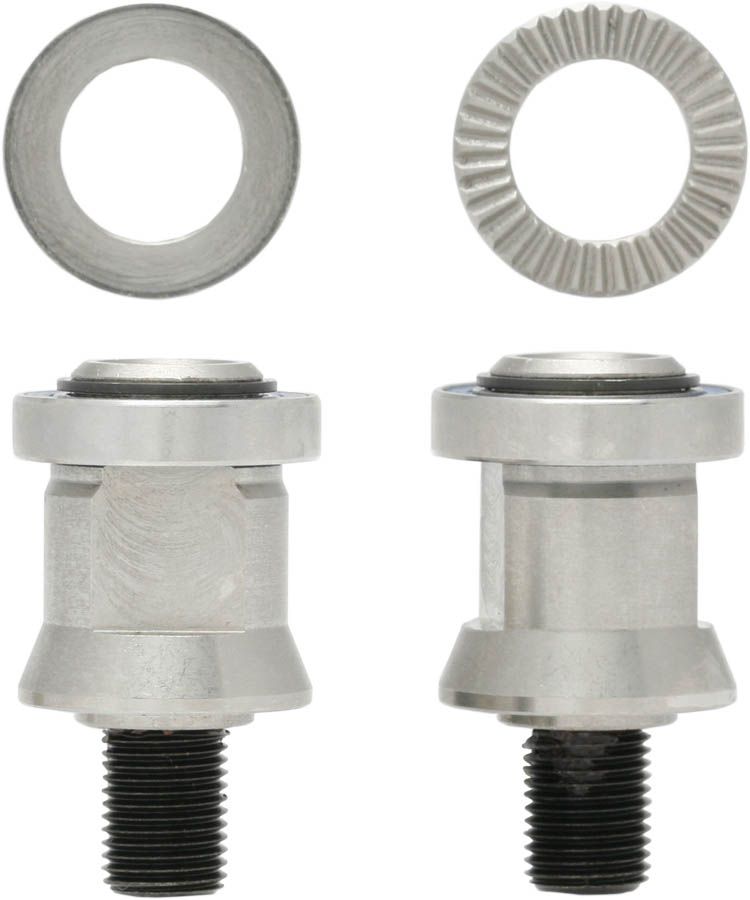 SURLY TRAILER NUTS HITCH MOUNT 10X1 AXLES, TROLL/OGRE/ECR, SILVER SURLY TRAILER NUTS HITCH MOUNT 10X1 AXLES, TROLL/OGRE/ECR, SILVER