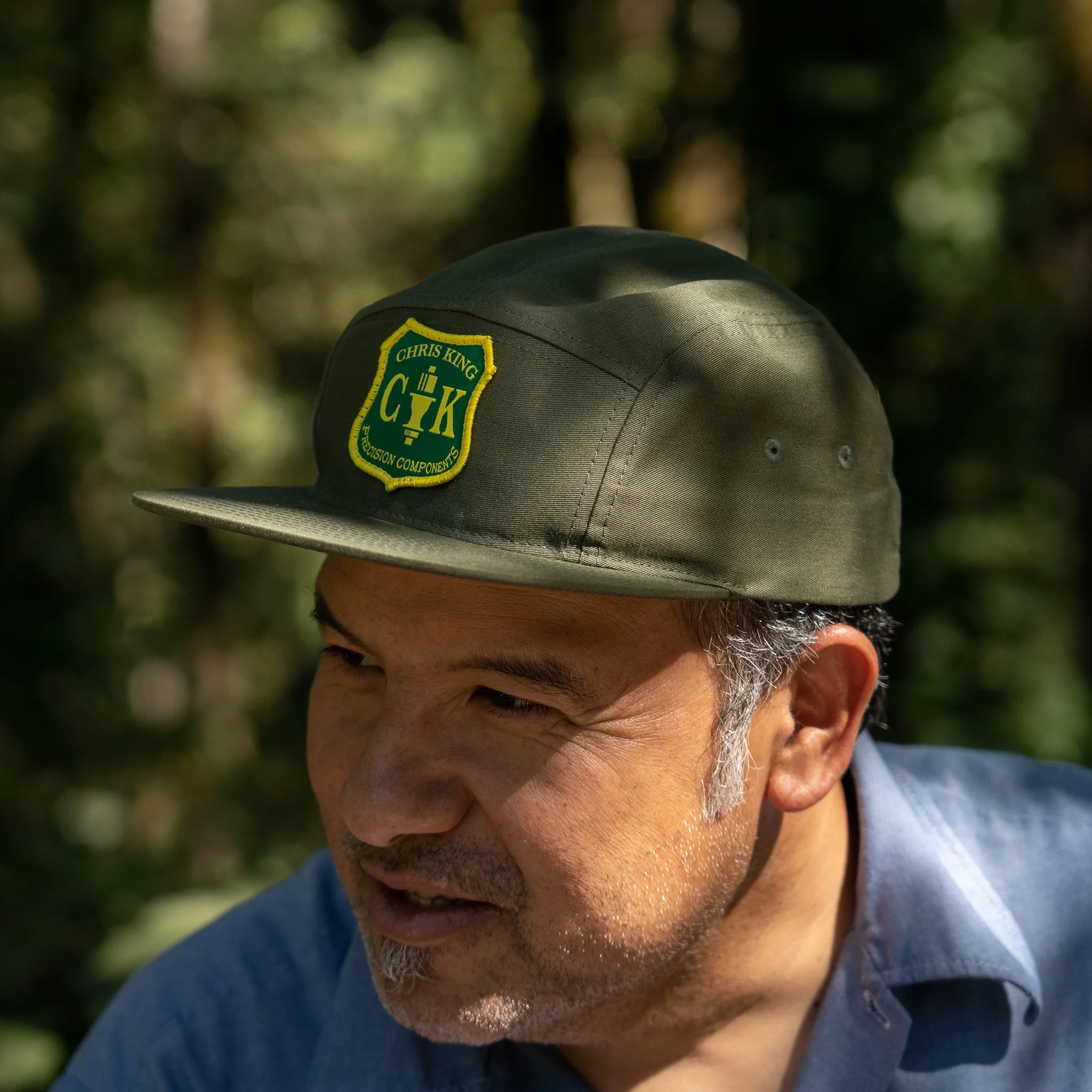 CHRIS KING CAMP HAT CAP, TRAIL BADGE, GREEN, ONE SIZE, ONE SIZE CHRIS KING CAMP HAT CAP, TRAIL BADGE, GREEN, ONE SIZE, ONE SIZE