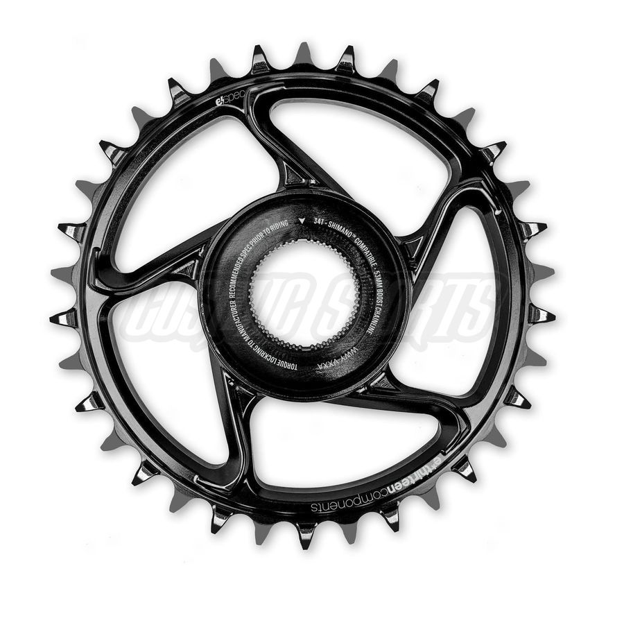 E*THIRTEEN | E*SPEC ALUMINUM DIRECT MOUNT CHAINRING | 32T | SHIMANO E8000 | BLACK E*THIRTEEN | E*SPEC ALUMINUM DIRECT MOUNT CHAINRING | 32T | SHIMANO E8000 | BLACK