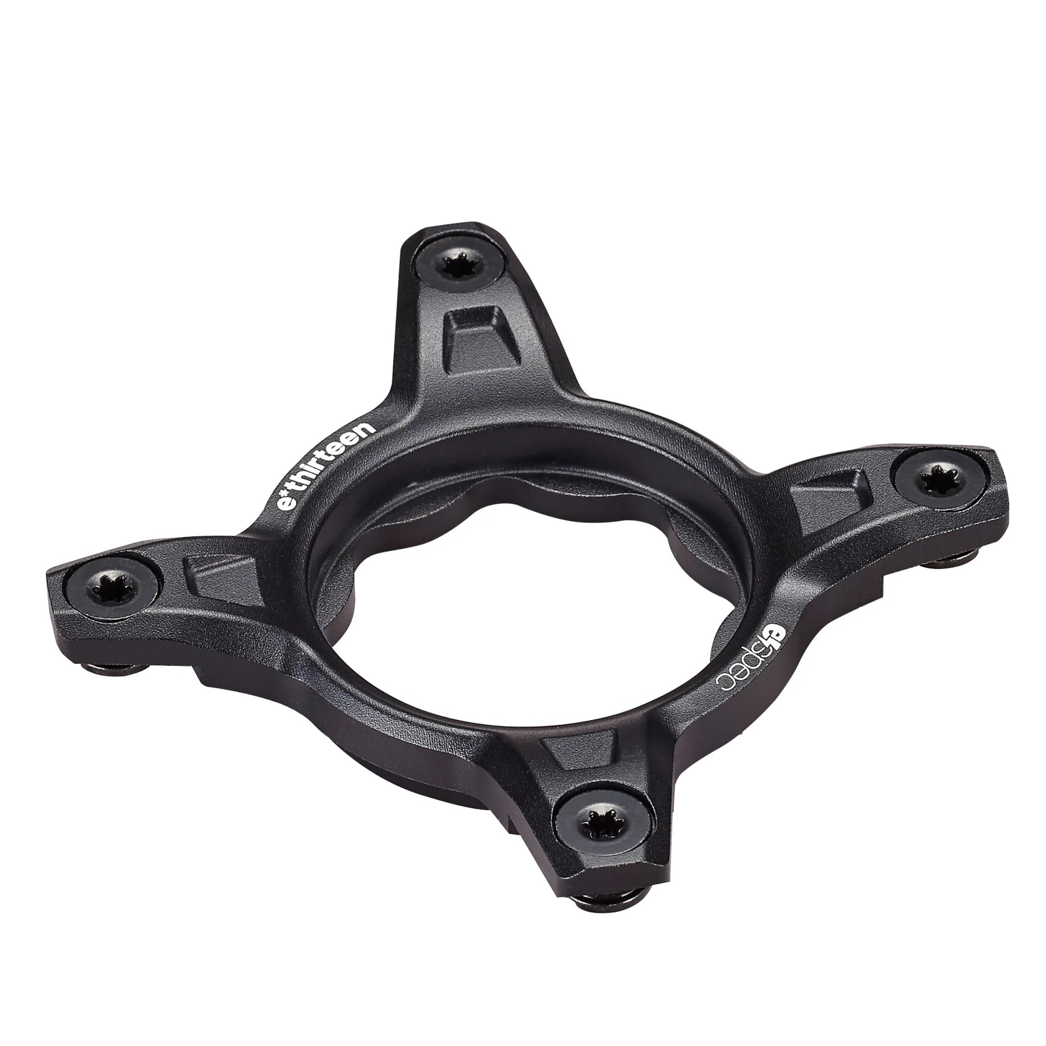 E*THIRTEEN E*SPEC DIRECT MOUNT ADAPTER, 104MM, 55MM CHAINLINE, TQ HPR50, BLACK E*THIRTEEN E*SPEC DIRECT MOUNT ADAPTER, 104MM, 55MM CHAINLINE, TQ HPR50, BLACK