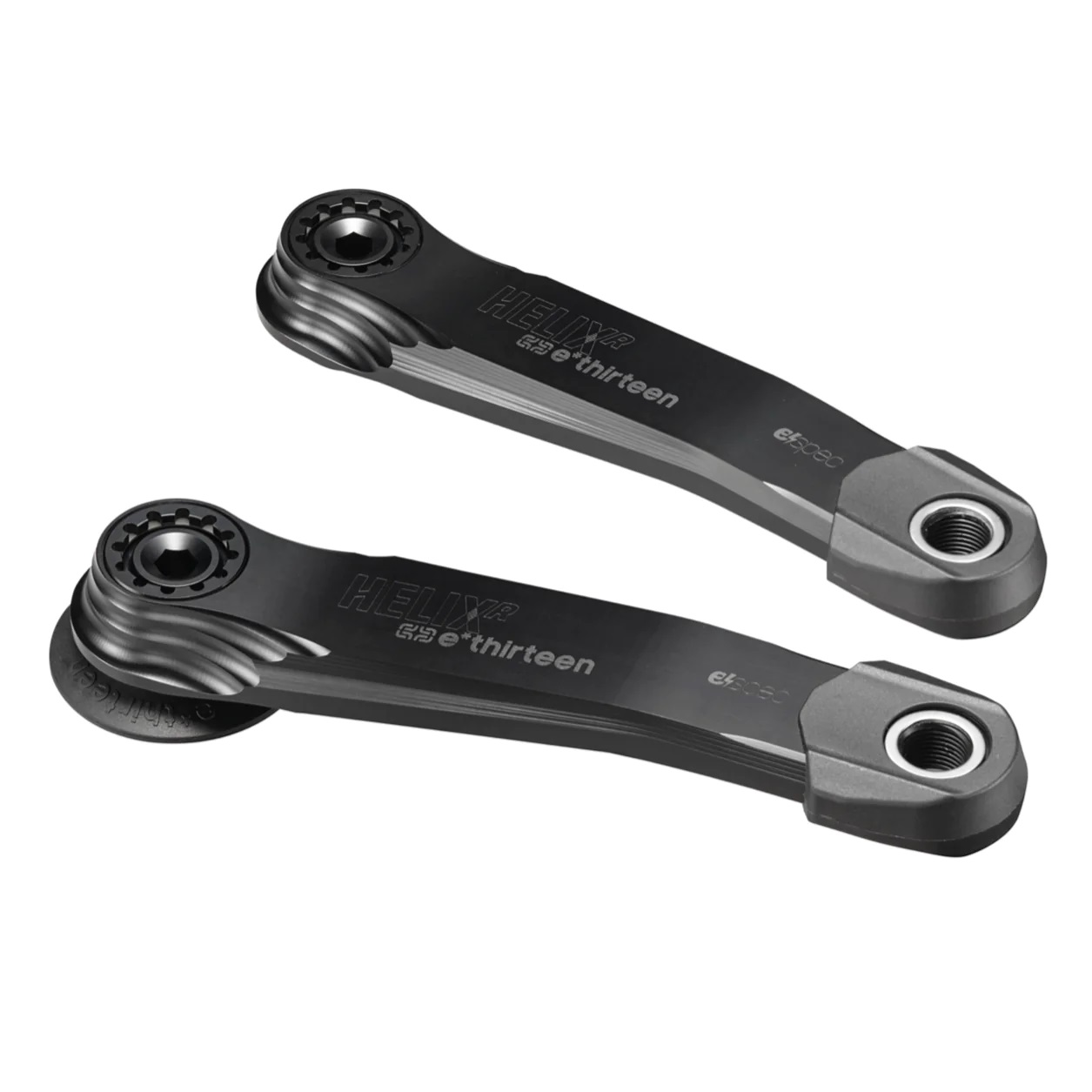 E*THIRTEEN E*SPEC HELIX AL CRANK, 160MM, BOSCH GEN4-BROSE S MAG-TQ HPR50, SELF EXTRACTOR, BLACK E*THIRTEEN E*SPEC HELIX AL CRANK, 160MM, BOSCH GEN4-BROSE S MAG-TQ HPR50, SELF EXTRACTOR, BLACK