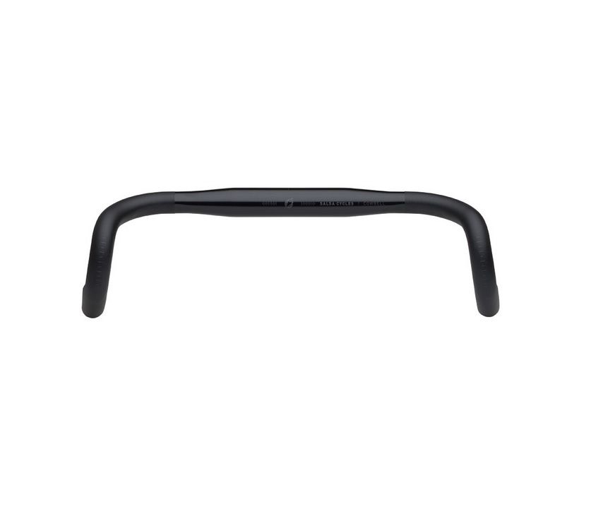 SALSA COWBELL DELUXE CROSS HANDLEBAR, 31.8, 115X68MM, HP BLACK, 440MM SALSA COWBELL DELUXE CROSS HANDLEBAR, 31.8, 115X68MM, HP BLACK, 440MM