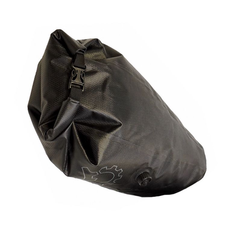 REVELATE DESIGNS TERRAPIN PACKSACK, 14L, WATERPROOF, BLACK REVELATE DESIGNS TERRAPIN PACKSACK, 14L, WATERPROOF, BLACK