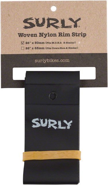SURLY NYLON RIMTAPE, 50MM, MY OTHER BROTHER DARRYL SURLY NYLON RIMTAPE, 50MM, MY OTHER BROTHER DARRYL