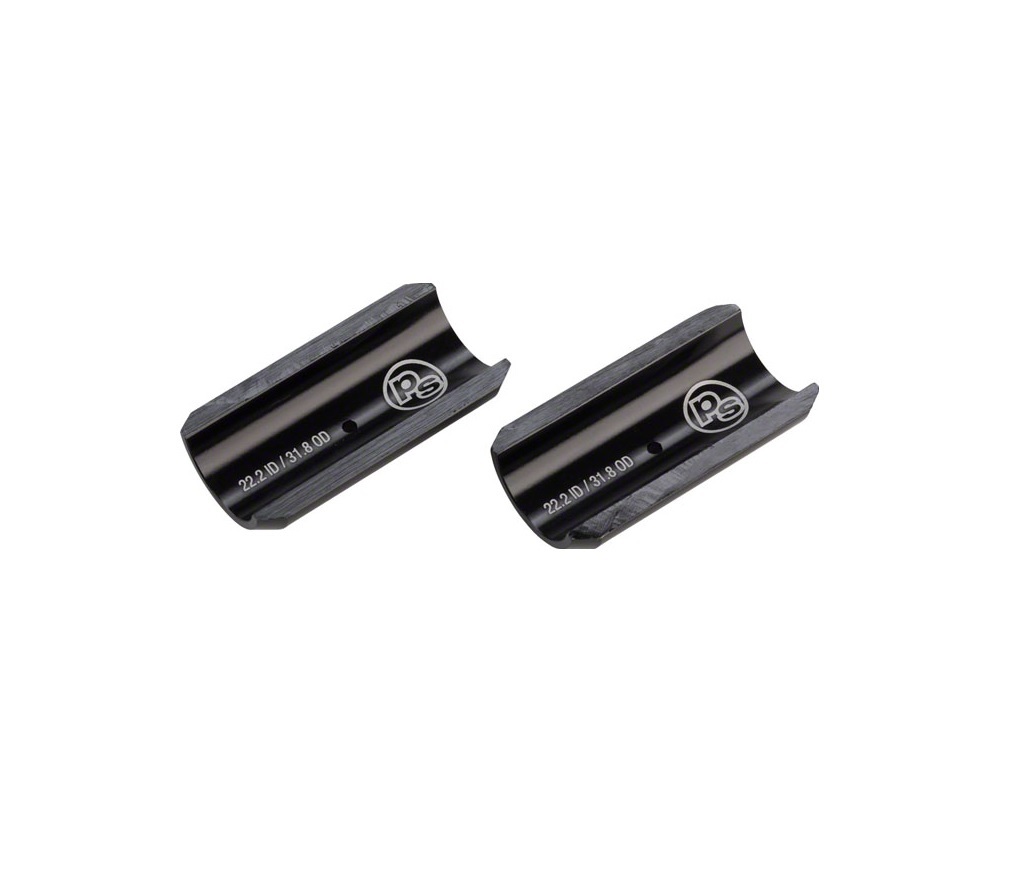 PROBLEM SOLVERS HANDLEBAR SHIM 22.2MM TO 31.8MM, 60MM LONG, BLACK PROBLEM SOLVERS HANDLEBAR SHIM 22.2MM TO 31.8MM, 60MM LONG, BLACK