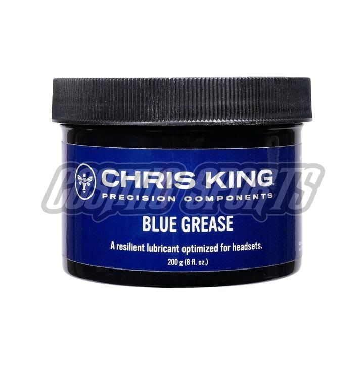 CHRIS KING BLUE GREASE STEUERSATZ + ALLZWECKFETT, 200G CHRIS KING BLUE GREASE STEUERSATZ + ALLZWECKFETT, 200G
