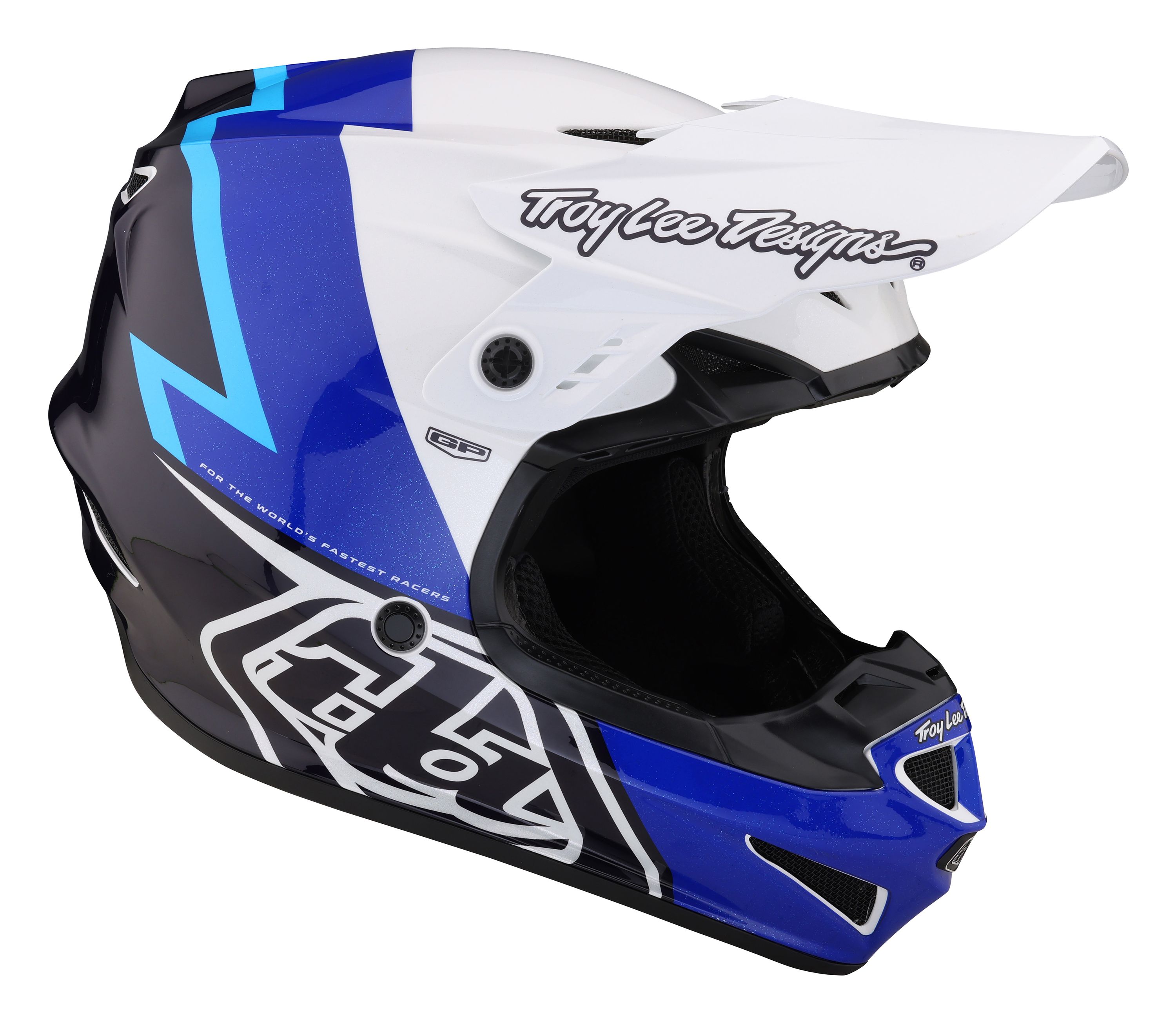 TROY LEE DESIGNS GP HELMET, VOLT, BLUE, L | 58-59CM TROY LEE DESIGNS GP HELMET, VOLT, BLUE, L | 58-59CM