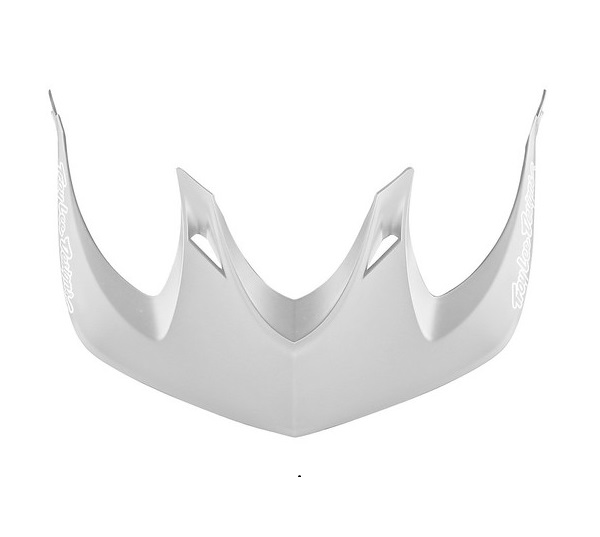 TROY LEE DESIGNS A1 VISOR, DRONE, WHITE, ONE SIZE TROY LEE DESIGNS A1 VISOR, DRONE, WHITE, ONE SIZE
