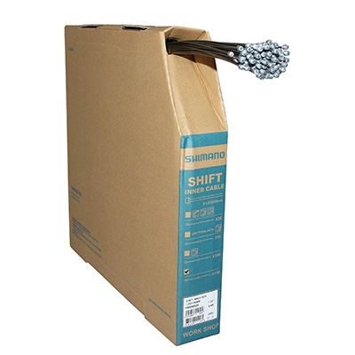 CABLE DE DERAILLEUR SHIMANO ACIER 2.1M (VENDU PAR BOITE DE 100) CABLE DE DERAILLEUR SHIMANO ACIER 2.1M (VENDU PAR BOITE DE 100)