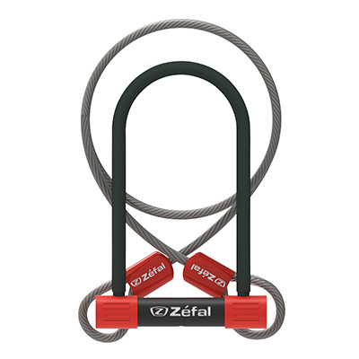 ANTIVOL VELO U ZEFAL K-TRAZ U13 A CLE 115X230MM D 13MM AVEC CABLE 1.2M AVEC SUPPORT CLIP - REPRODUCTION DES CLES POSSIBLES - SOLD SECURE NIVEAU SILVER - HOMOLOGUE FUB 1 ETOILE ANTIVOL VELO U ZEFAL K-TRAZ U13 A CLE 115X230MM D 13MM AVEC CABLE 1.2M AVEC SUPPORT CLIP - REPRODUCTION DES CLES POSSIBLES - SOLD SECURE NIVEAU SILVER - HOMOLOGUE FUB 1 ETOILE