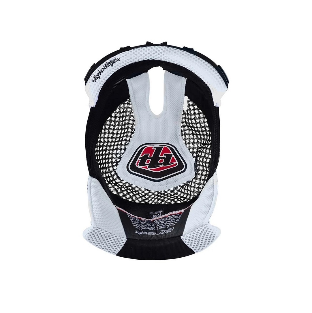 TROY LEE DESIGNS D3 HEADLINER, WHITE, XS, XS TROY LEE DESIGNS D3 HEADLINER, WHITE, XS, XS