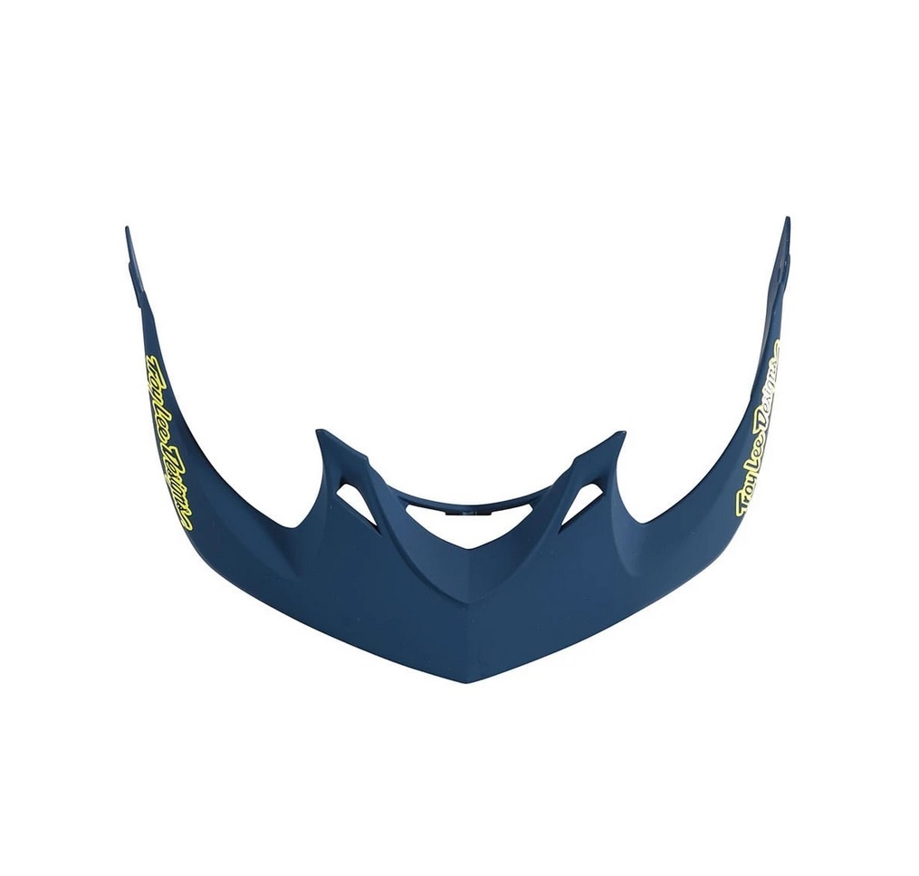 TROY LEE DESIGNS A1 VISOR, DRONE, NAVY/YELLOW, ONE SIZE TROY LEE DESIGNS A1 VISOR, DRONE, NAVY/YELLOW, ONE SIZE