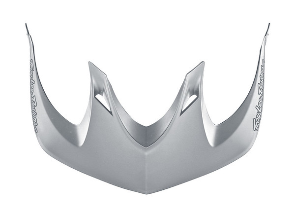TROY LEE DESIGNS A1 VISOR, METALLIC GRAY, ONE SIZE TROY LEE DESIGNS A1 VISOR, METALLIC GRAY, ONE SIZE