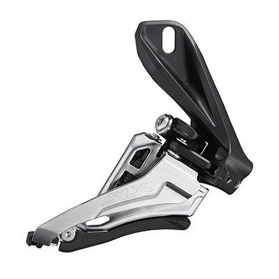 DERAILLEUR VTT AVANT SHIMANO SLX M7100 2X12 MONTAGE DIRECT TIRAGE AVANT DERAILLEUR VTT AVANT SHIMANO SLX M7100 2X12 MONTAGE DIRECT TIRAGE AVANT