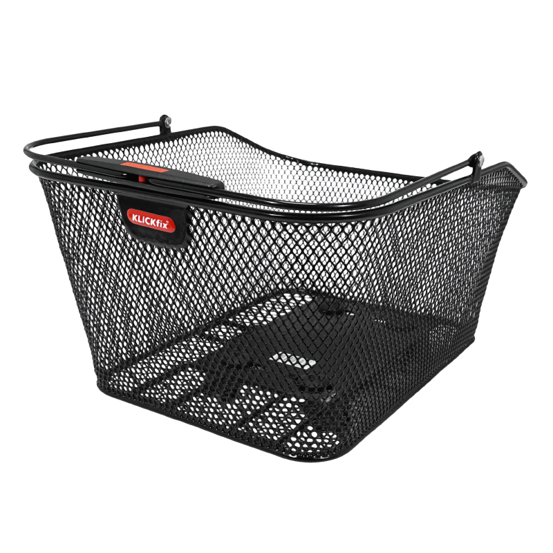 PANIER ARRIERE ACIER NID ABEILLE CITY KLICKFIX KORBKLIP NOIR AVEC FIXATION CLIP ADAPTABLE SUR TOUT PORTE BAGAGE 20L(41X31X21CM) PANIER ARRIERE ACIER NID ABEILLE CITY KLICKFIX KORBKLIP NOIR AVEC FIXATION CLIP ADAPTABLE SUR TOUT PORTE BAGAGE 20L(41X31X21CM)