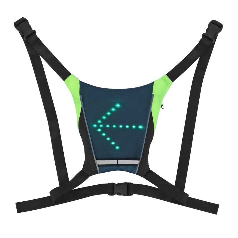 ECLAIRAGE CORPOREL-BAUDRIER SECURITE AVEC SIGNALISATION INTEGREE 48 LEDS - TELECOMMANDE CINTRE SANS FIL INDICATEUR DE DIRECTION (H20XL20CM) RECHARGEABLE USB (SUR GILET-VESTE) VELO - TROTTINETTE ECLAIRAGE CORPOREL-BAUDRIER SECURITE AVEC SIGNALISATION INTEGREE 48 LEDS - TELECOMMANDE CINTRE SANS FIL INDICATEUR DE DIRECTION (H20XL20CM) RECHARGEABLE USB (SUR GILET-VESTE) VELO - TROTTINETTE