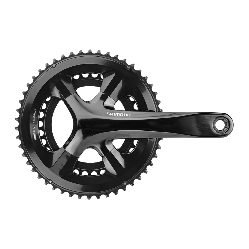 PEDALIER ROUTE SHIMANO 11V. RS510 NOIR 172.5MM 50-34 (COMPATIBLE TOUT GROUPE) (MONTAGE ATELIER) PEDALIER ROUTE SHIMANO 11V. RS510 NOIR 172.5MM 50-34 (COMPATIBLE TOUT GROUPE) (MONTAGE ATELIER)