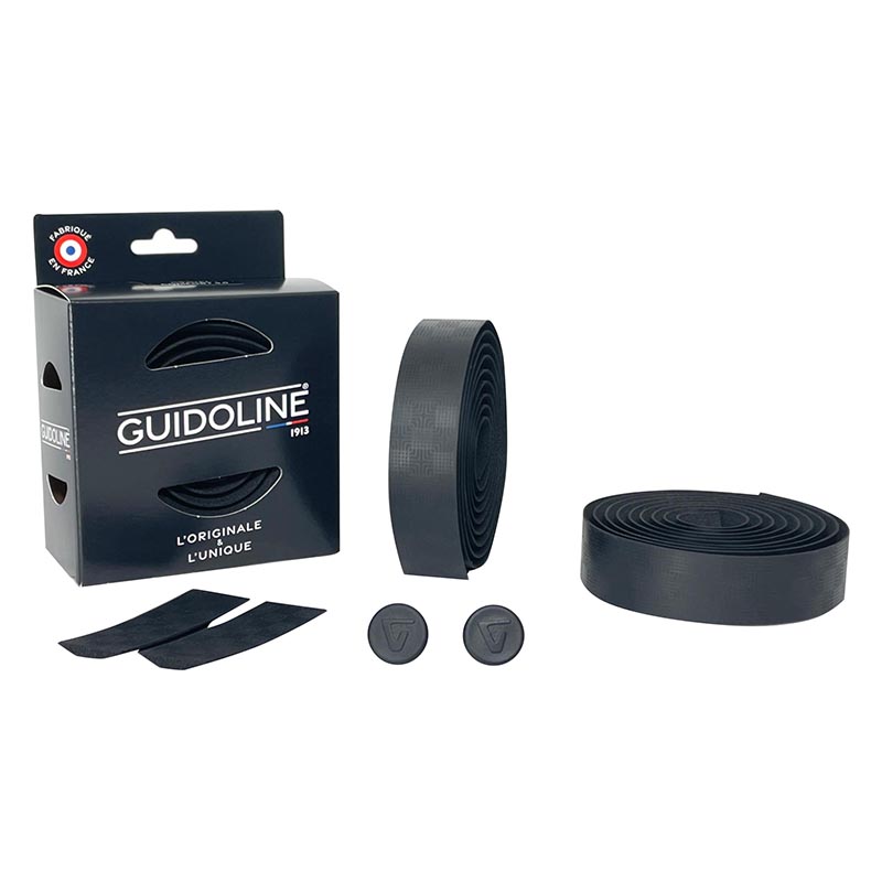 RUBAN DE GUIDON - CINTRE VELOX GRAVEL CONFORT 5MM NOIR - GUIDOLINE RUBAN DE GUIDON - CINTRE VELOX GRAVEL CONFORT 5MM NOIR - GUIDOLINE