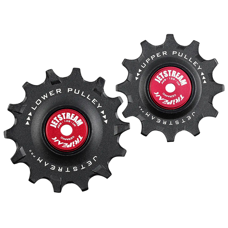 GALET DERAILLEUR ROUTE TRIPEAK 12-14 DENTS G5 CERAMIQUE 12V. SRAM ETAP AXS NOIR (BLISTER DE 2) GALET DERAILLEUR ROUTE TRIPEAK 12-14 DENTS G5 CERAMIQUE 12V. SRAM ETAP AXS NOIR (BLISTER DE 2)