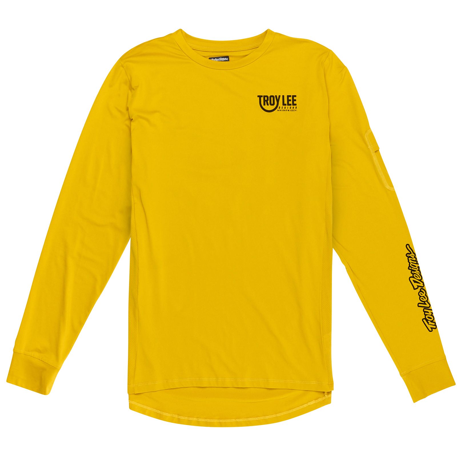 TROY LEE DESIGNS RUCKUS LONG SLEEVE RIDE TEE, EYEZ, SAFRON, L, L TROY LEE DESIGNS RUCKUS LONG SLEEVE RIDE TEE, EYEZ, SAFRON, L, L