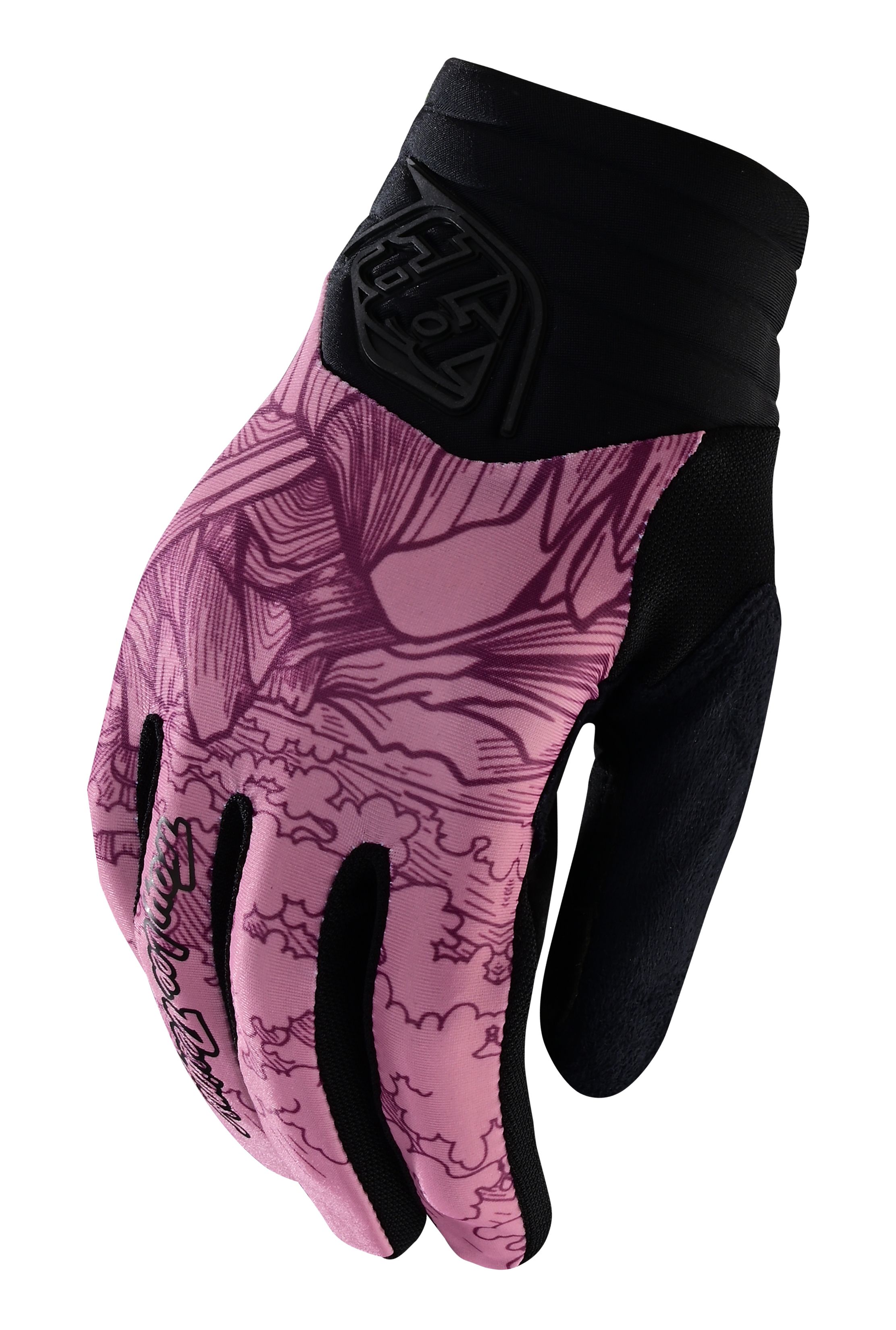 TROY LEE DESIGNS WOMENS LUXE GLOVE, MICAYLA GATTO, ROSEWOOD, XL TROY LEE DESIGNS WOMENS LUXE GLOVE, MICAYLA GATTO, ROSEWOOD, XL