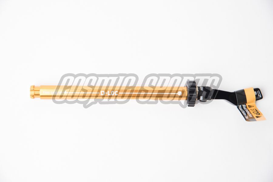 CANE CREEK D-LOC QR AXLE, 15MM, GOLD, HELM AIR/COIL | HELM MKII AIR/COIL CANE CREEK D-LOC QR AXLE, 15MM, GOLD, HELM AIR/COIL | HELM MKII AIR/COIL