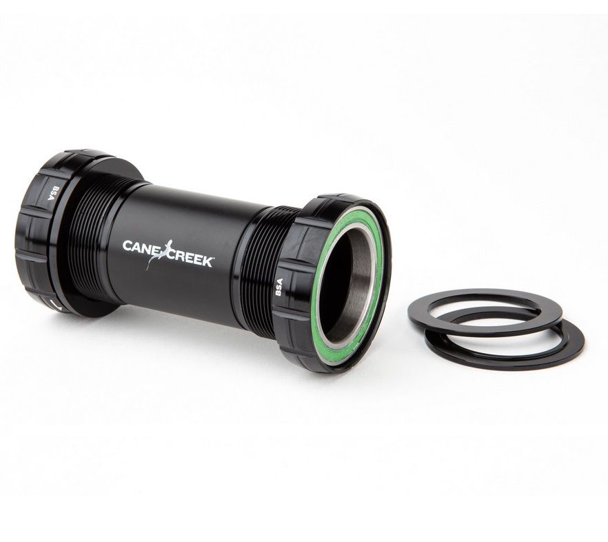 CANE CREEK HELLBENDER 70 BSA30 BOTTOM BRACKETS, STAINLESS STEEL, THREAD FIT, 24MM, 68/73MM, BLACK CANE CREEK HELLBENDER 70 BSA30 BOTTOM BRACKETS, STAINLESS STEEL, THREAD FIT, 24MM, 68/73MM, BLACK