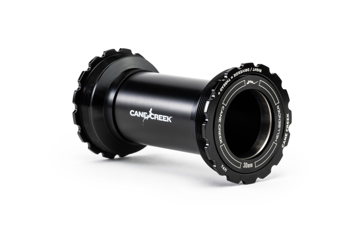 CANE CREEK HELLBENDER 70 T47I BOTTOM BRACKETS, STAINLESS STEEL, THREAD FIT, 24MM, 68/73MM, BLACK CANE CREEK HELLBENDER 70 T47I BOTTOM BRACKETS, STAINLESS STEEL, THREAD FIT, 24MM, 68/73MM, BLACK
