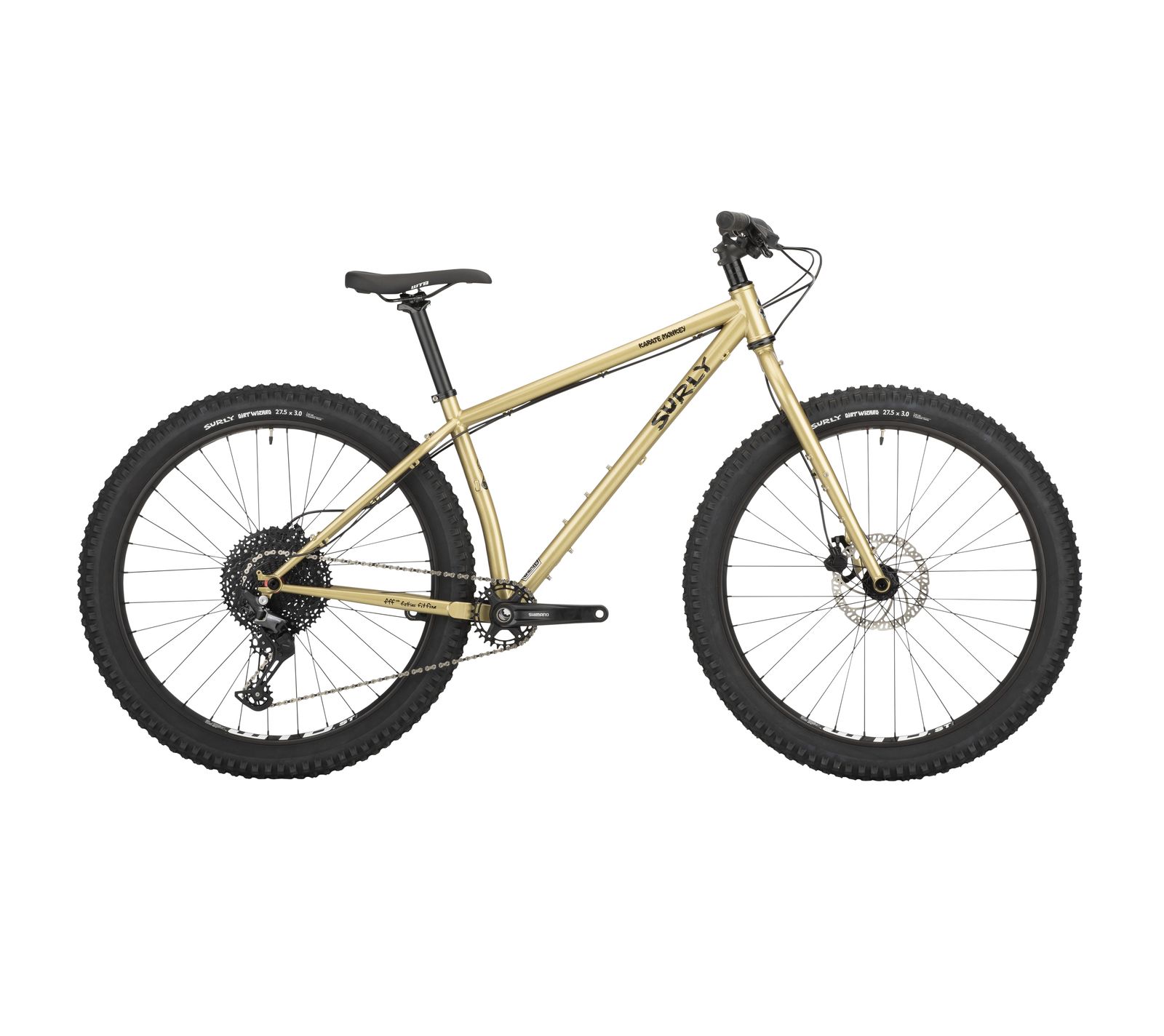SURLY KARATE MONKEY MTB BIKE, 27.5+, FOOLS GOLD, S SURLY KARATE MONKEY MTB BIKE, 27.5+, FOOLS GOLD, S