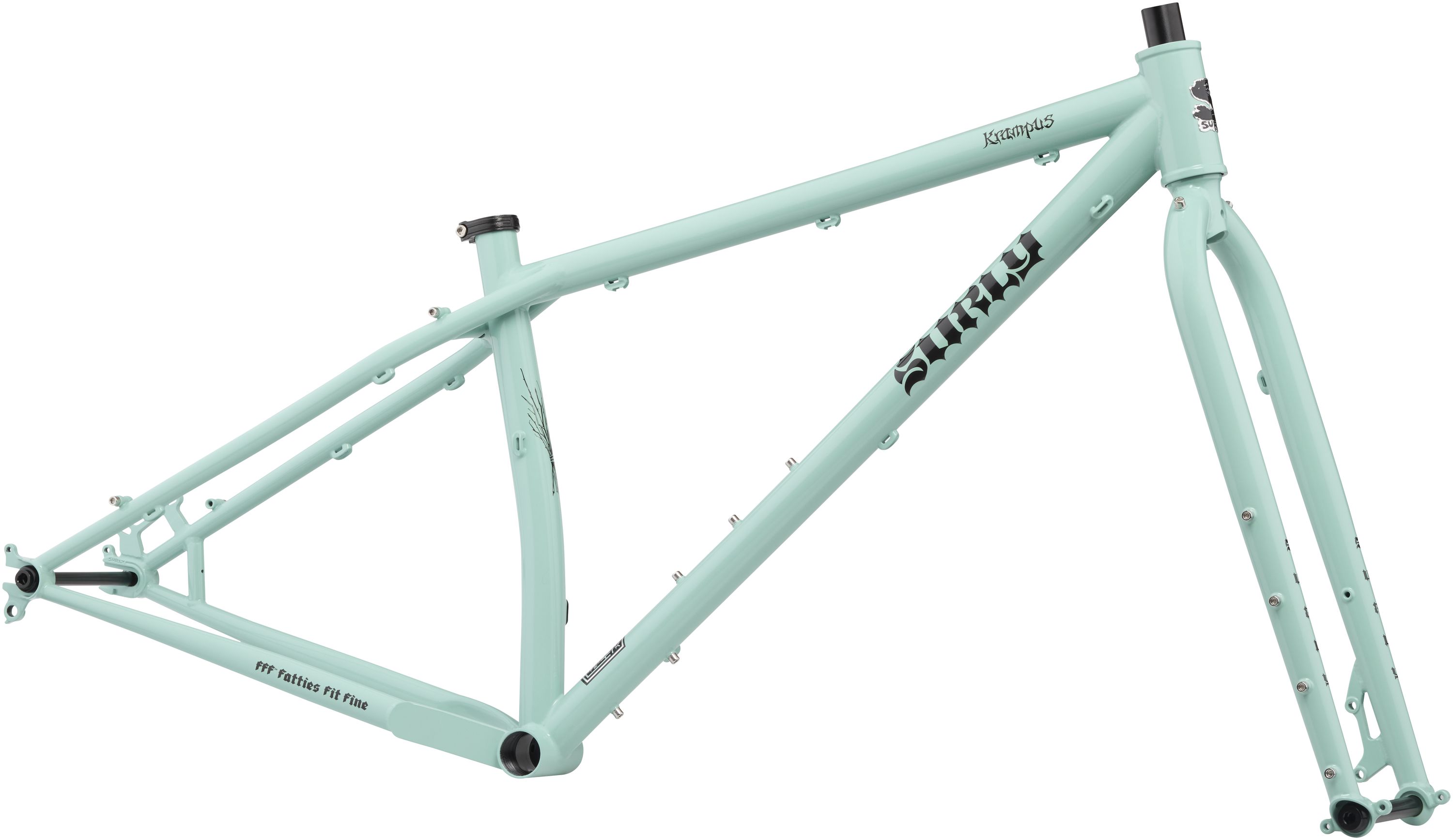 SURLY KRAMPUS MTB FRAME KIT, 29+, BLUE, XL SURLY KRAMPUS MTB FRAME KIT, 29+, BLUE, XL
